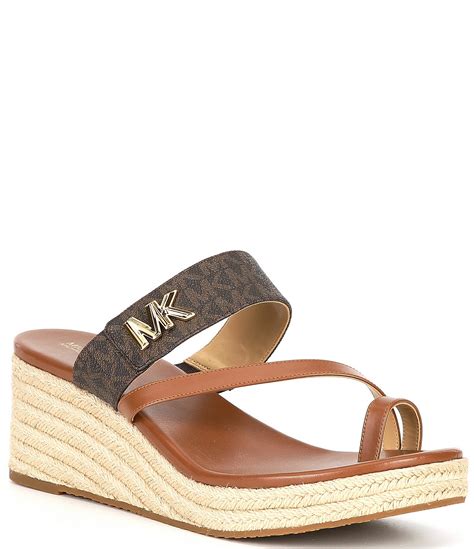 michael kors jilly wedge|Michael Kors shoe size chart.